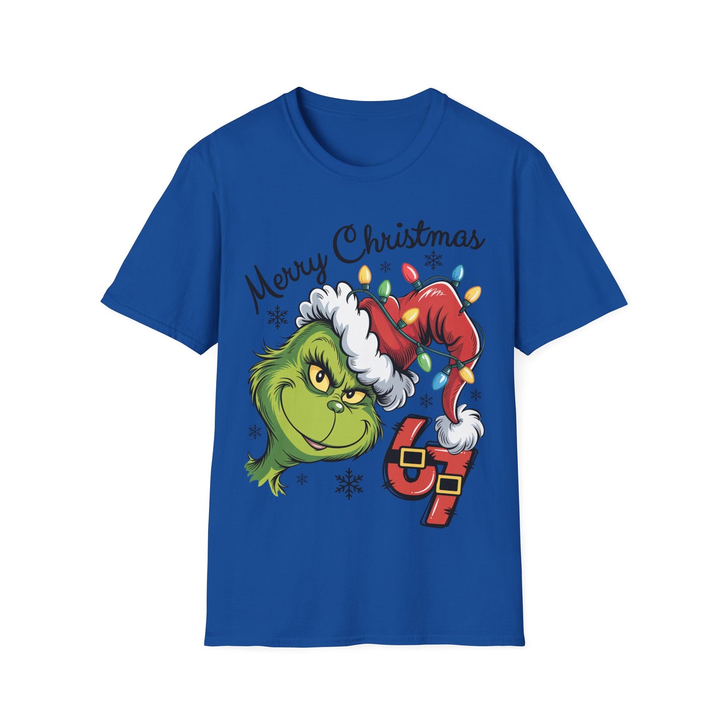 Grinch 6 7 Six Seven Unisex Softstyle T-Shirt