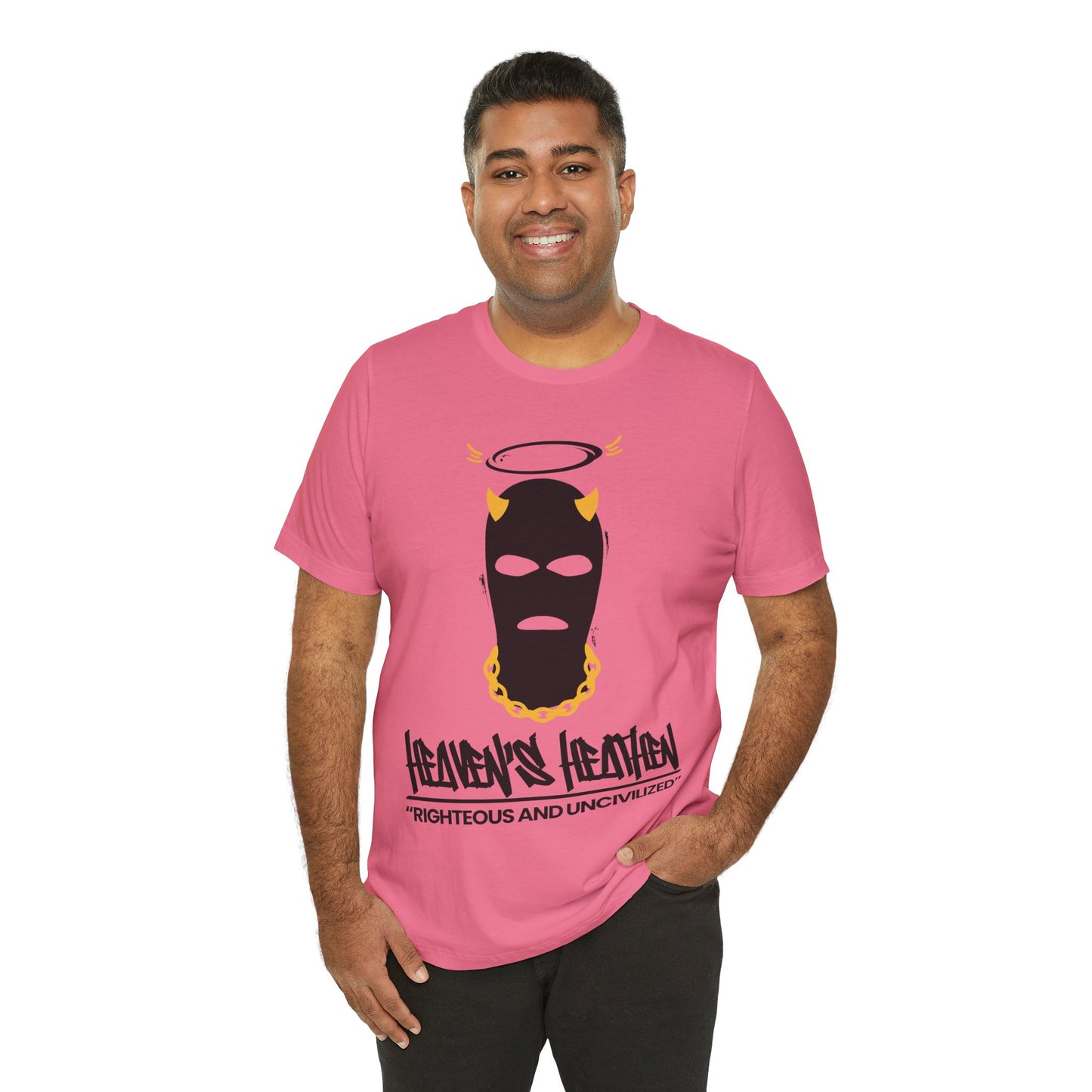 Heaven's Heathen Unisex Jersey Short Sleeve Tee