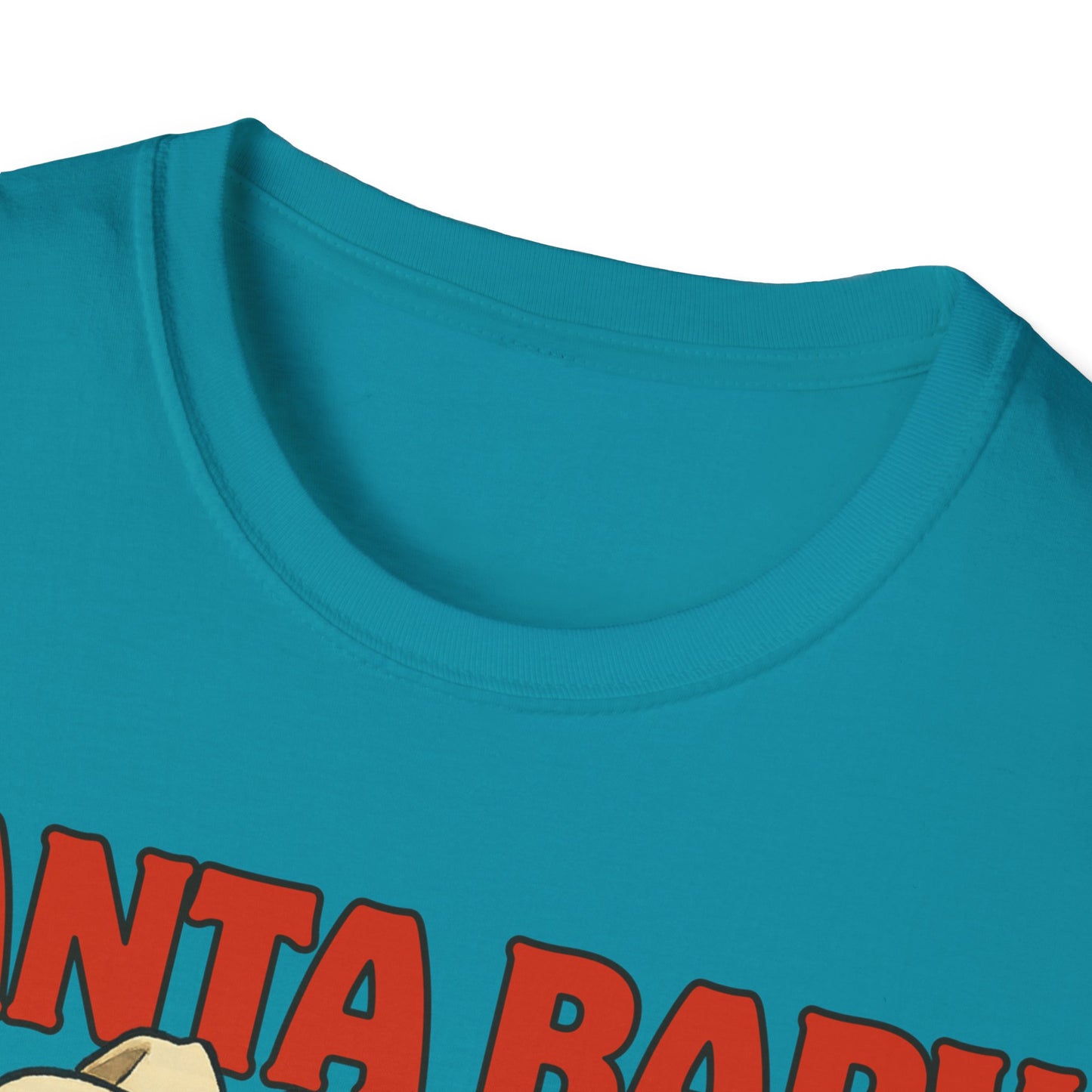 Santa Baby Ready To Ride Unisex Softstyle T-Shirt