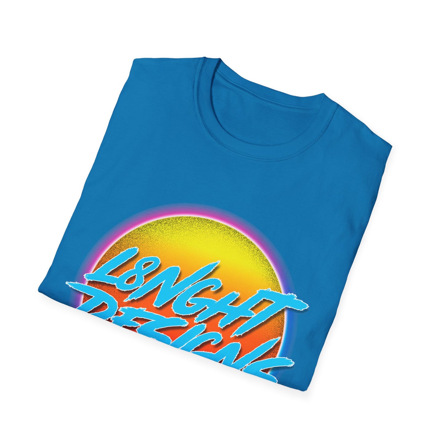 L8NGHT Designs logo Unisex Softstyle T-Shirt