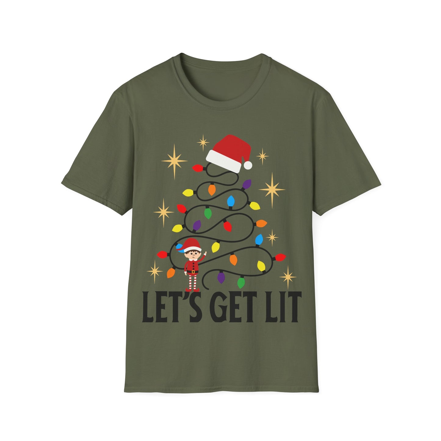 Let' Get Lit Unisex Softstyle T-Shirt