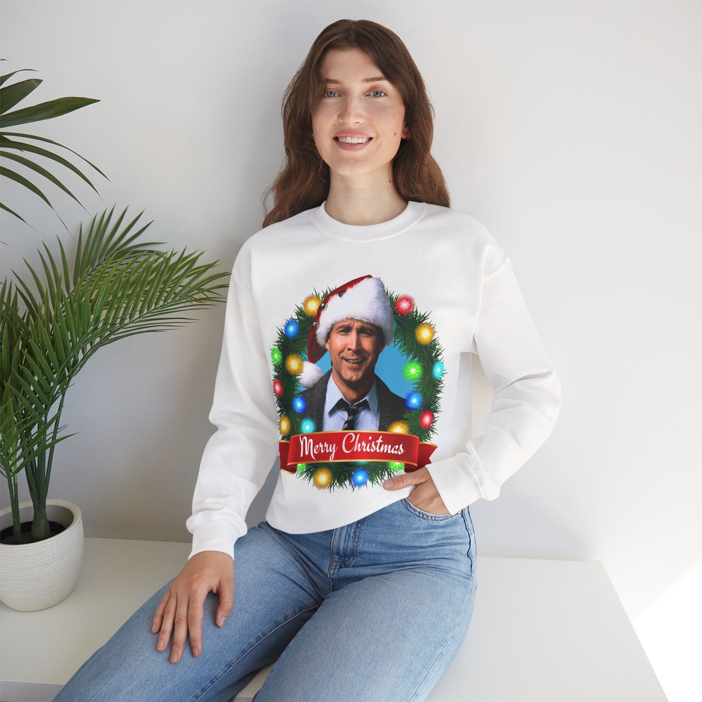 Merry Christmas Griswold Unisex Heavy Blend™ Crewneck Sweatshirt