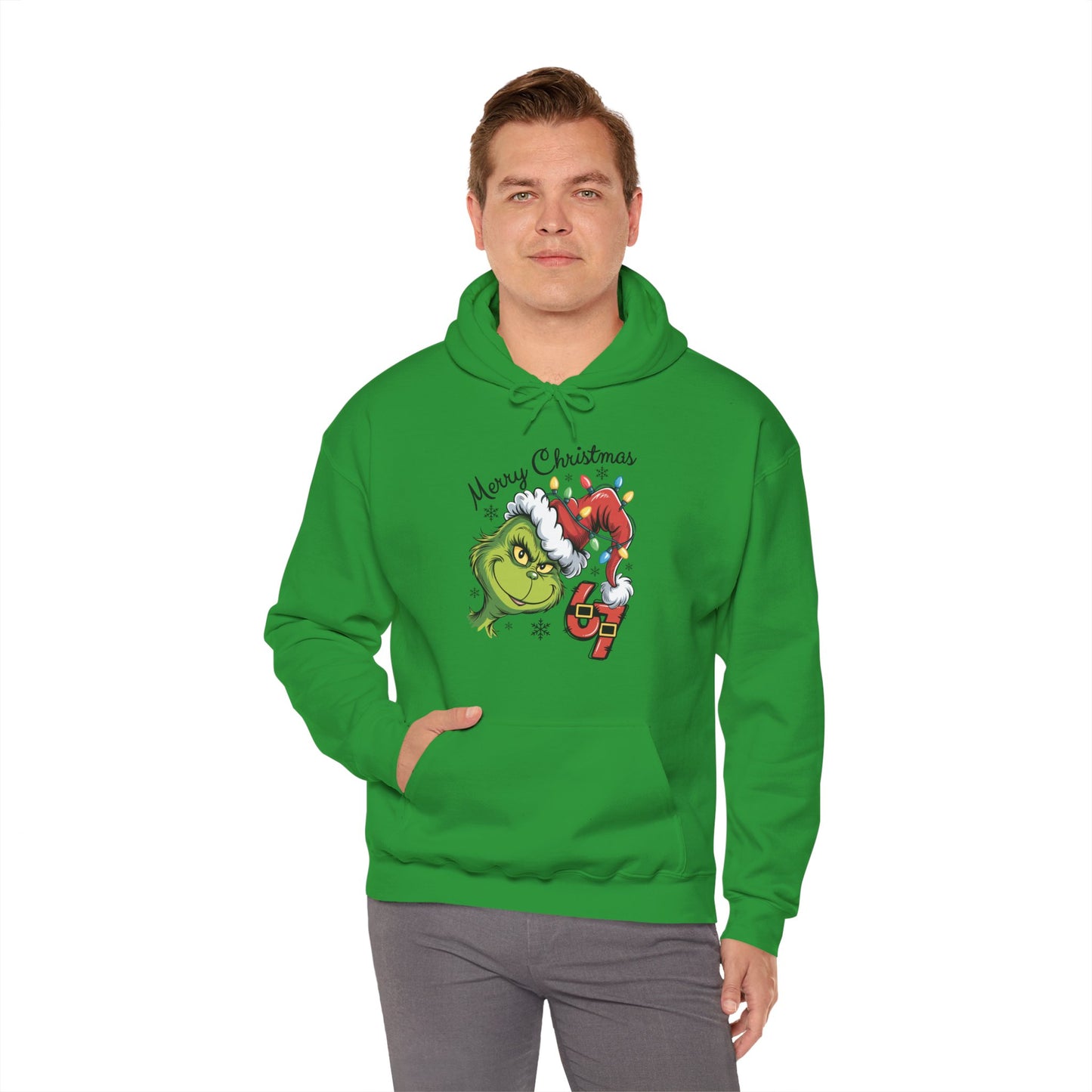Grinch 6 7 Six Seven Unisex Heavy Blend™ Hooded Sweatshirt