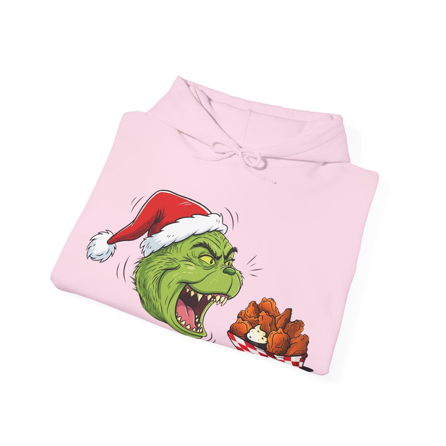 Grinch Buffalo Wings Unisex Heavy Blend™ Hooded Sweatshirt