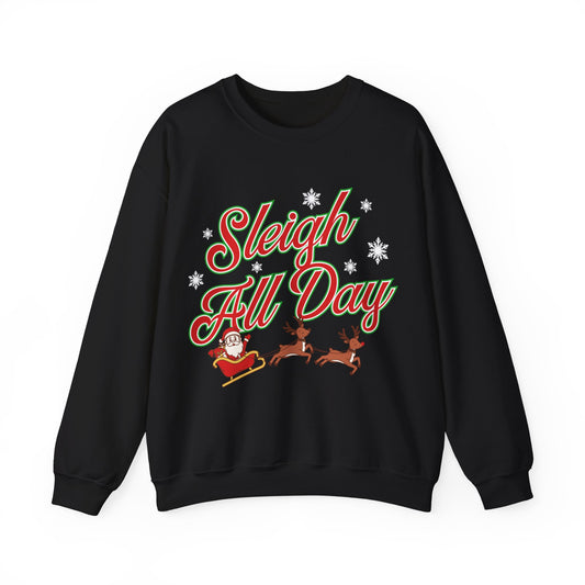 Sleigh All Day Unisex Heavy Blend™ Crewneck Sweatshirt