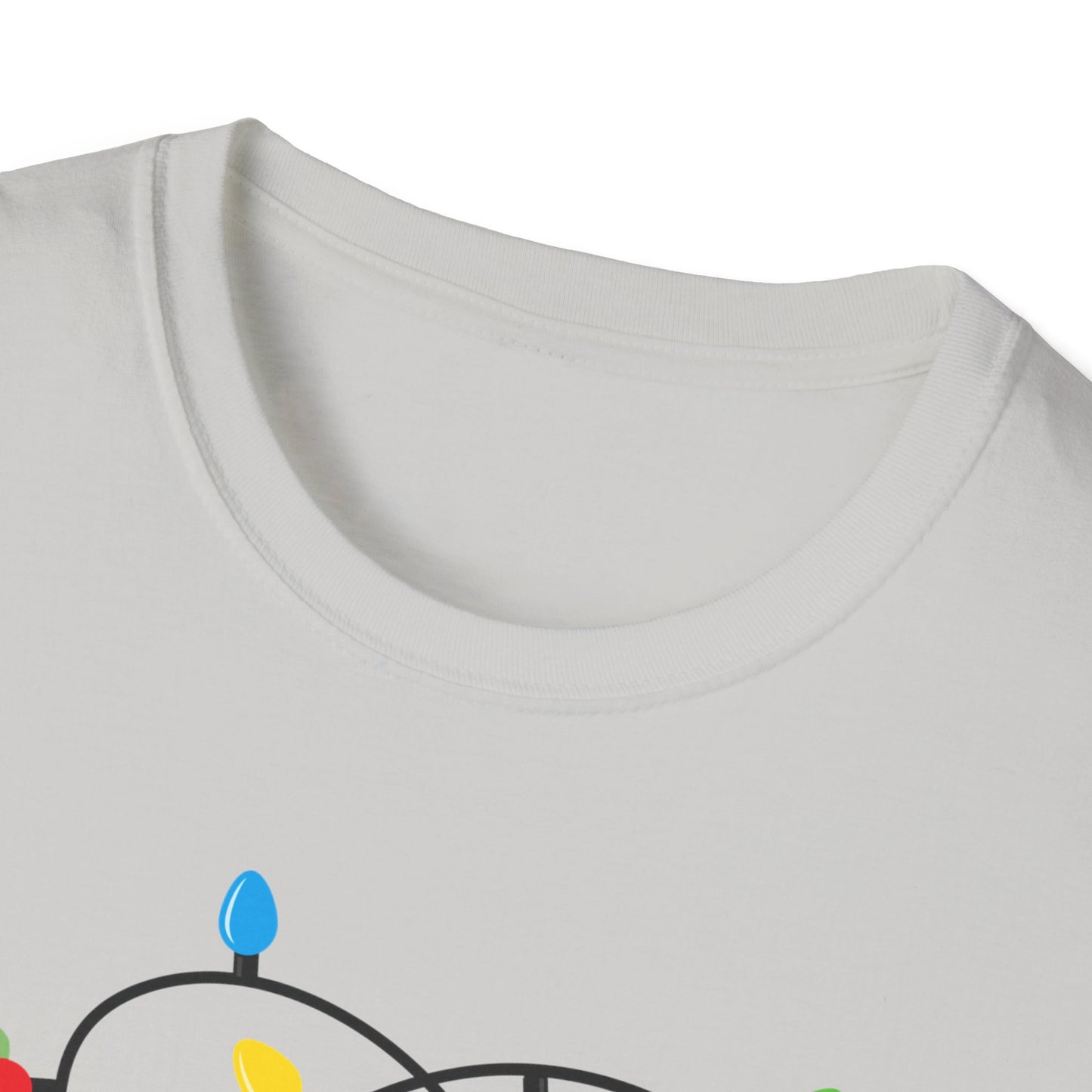Well Shit Christmas Lights Unisex Softstyle T-Shirt