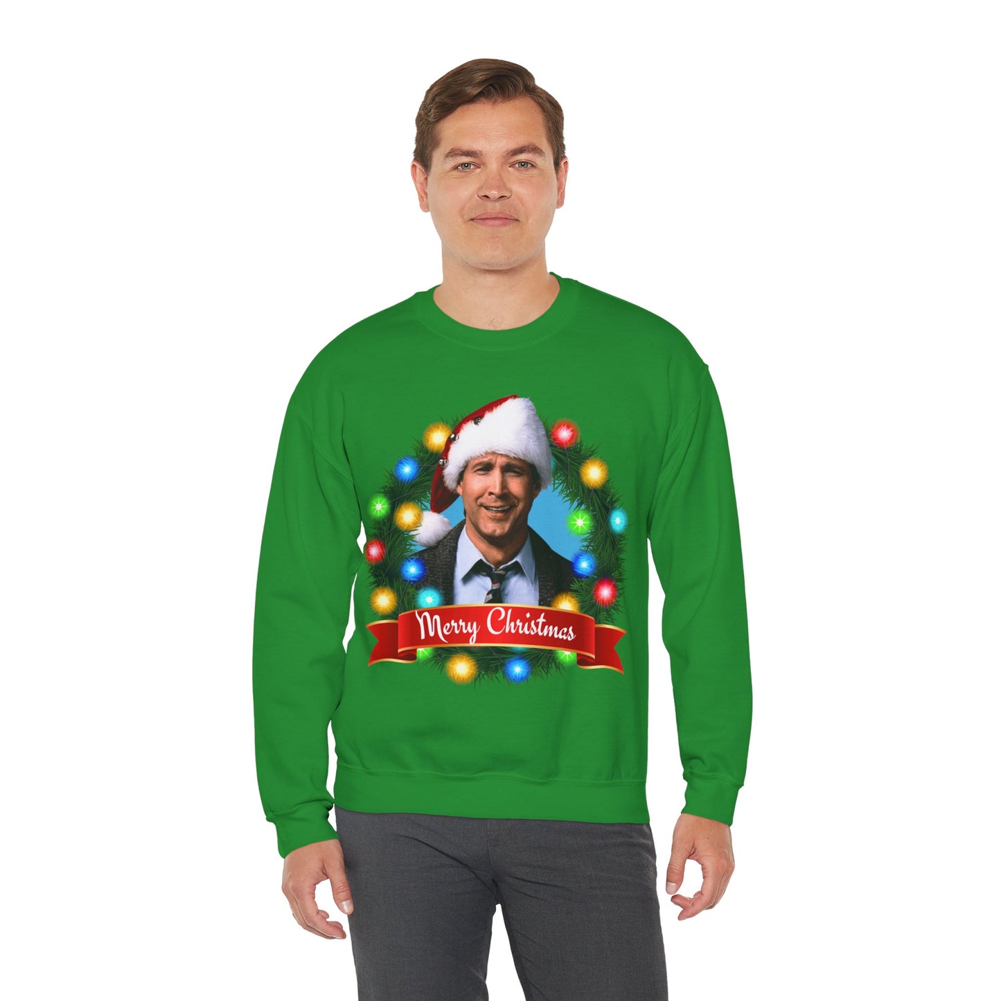 Merry Christmas Griswold Unisex Heavy Blend™ Crewneck Sweatshirt