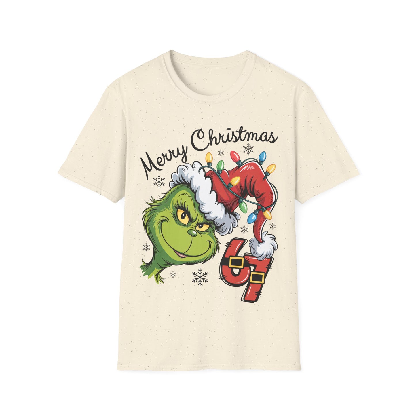 Grinch 6 7 Six Seven Unisex Softstyle T-Shirt
