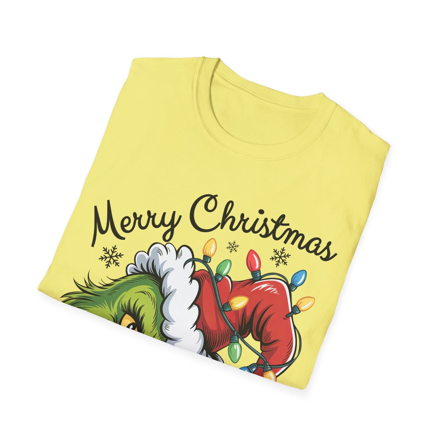Grinch 6 7 Six Seven Unisex Softstyle T-Shirt