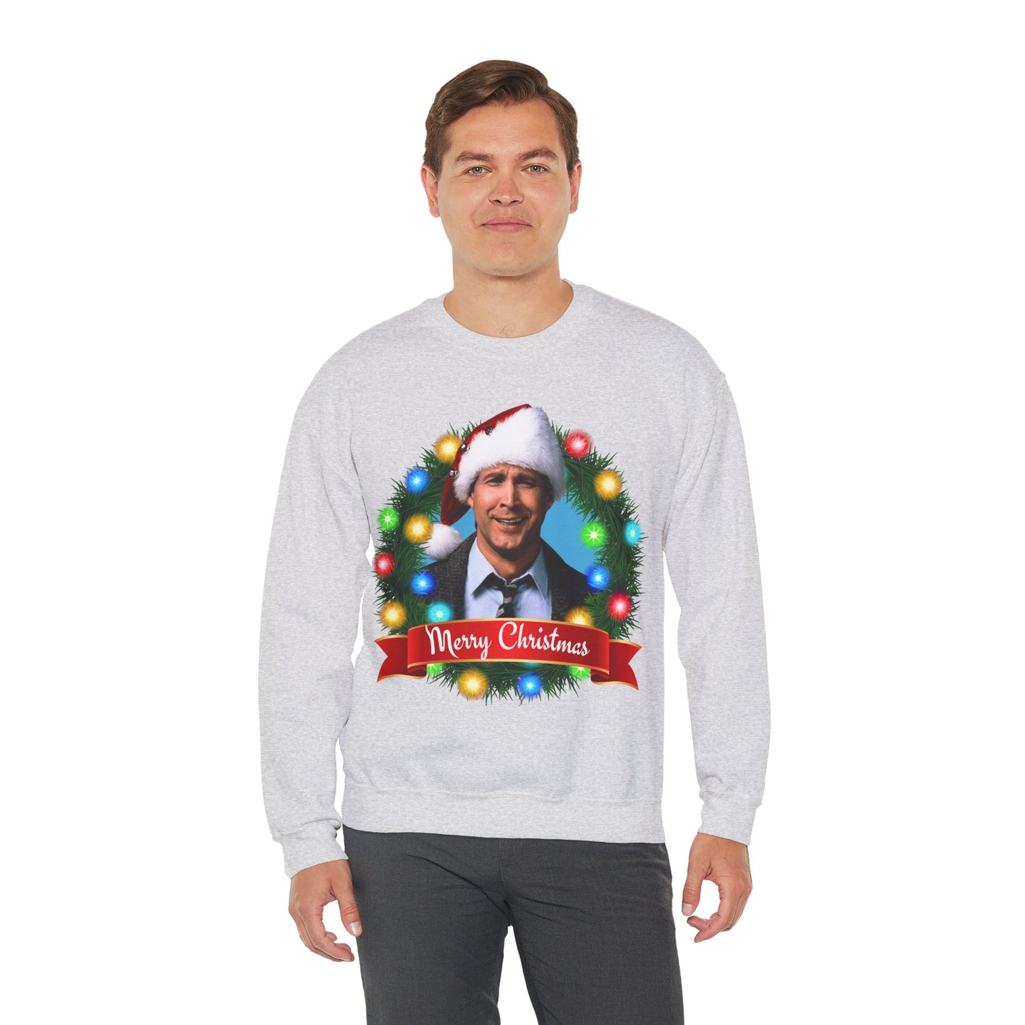 Merry Christmas Griswold Unisex Heavy Blend™ Crewneck Sweatshirt