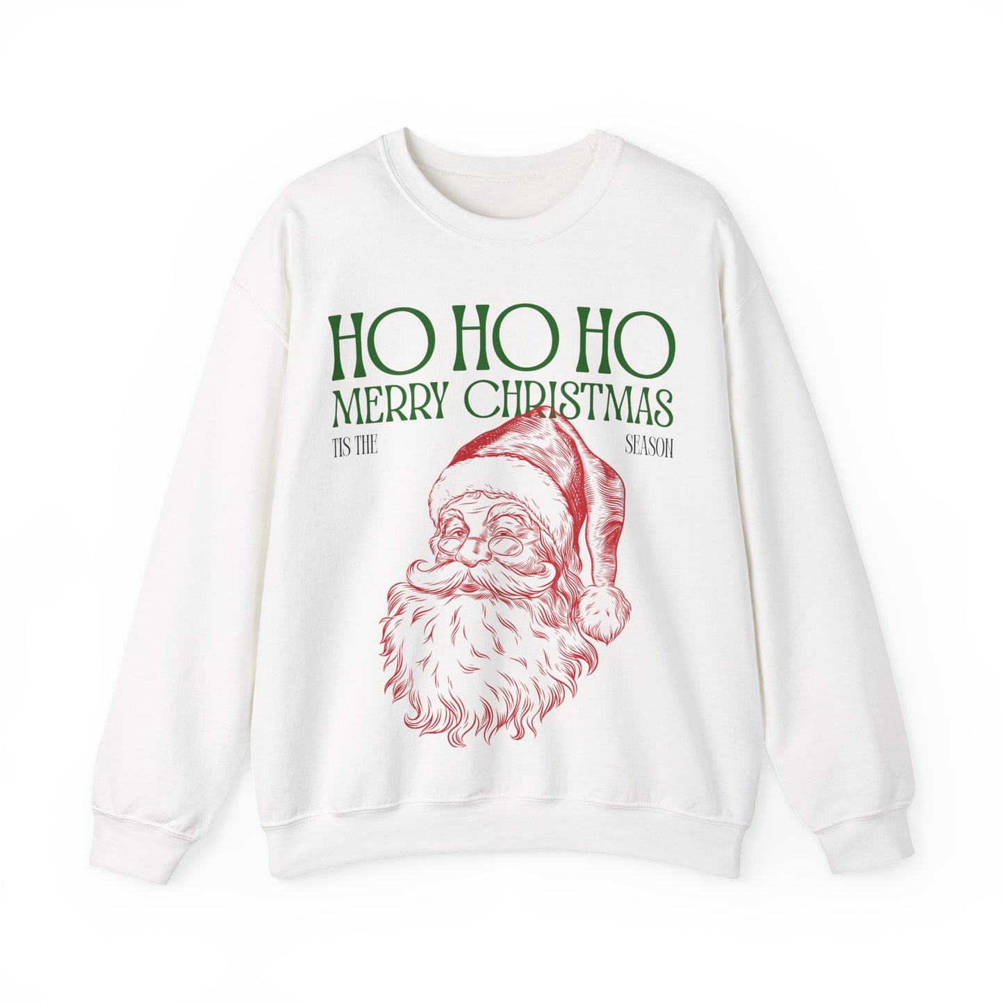 Tis The Season Santa Unisex Heavy Blend™ Crewneck Sweatshirt