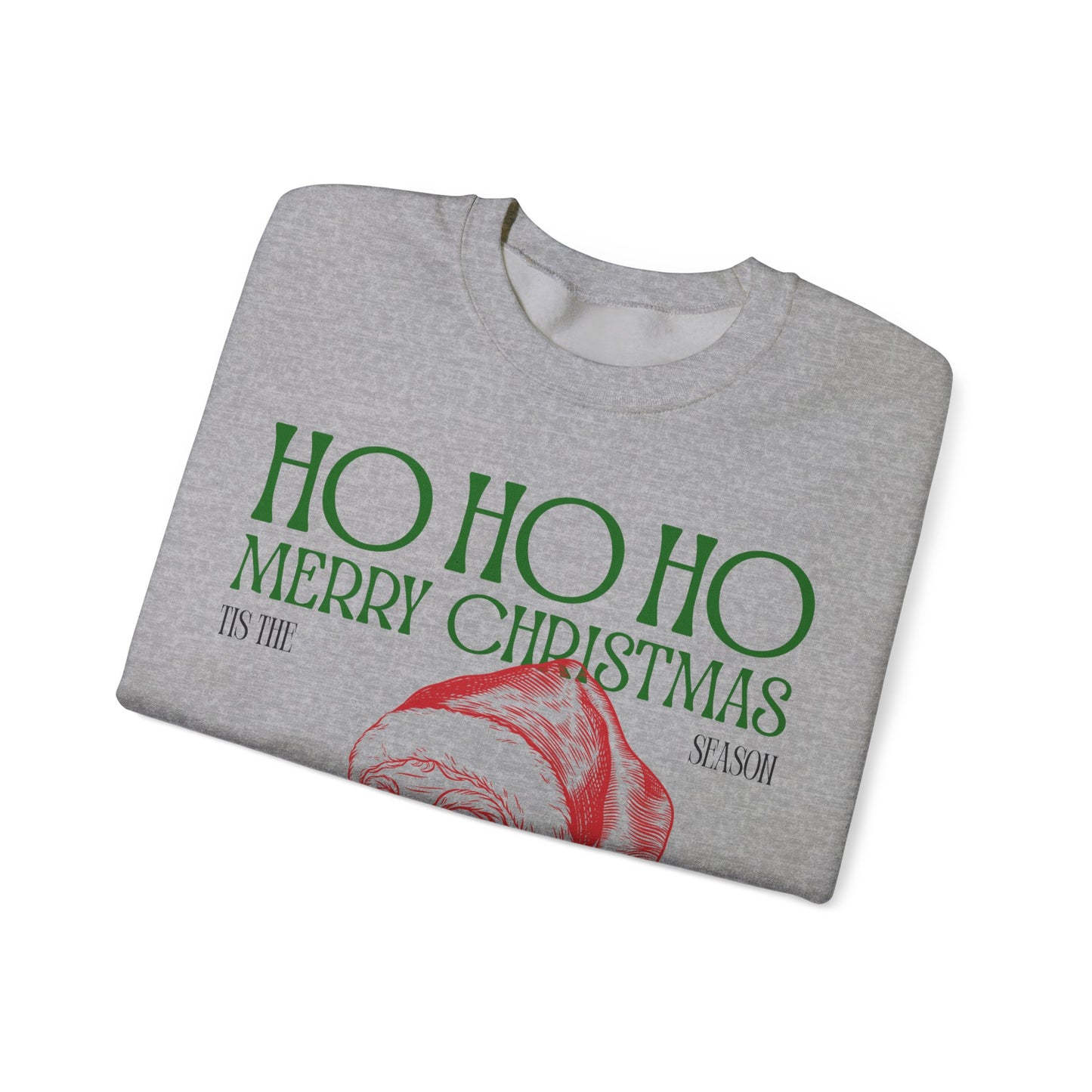 Tis The Season Santa Unisex Heavy Blend™ Crewneck Sweatshirt