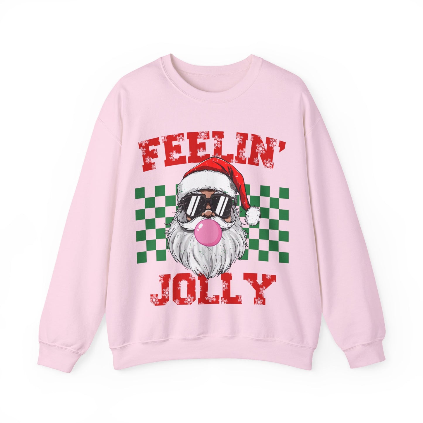 Santa Feelin' Jolly Unisex Heavy Blend™ Crewneck Sweatshirt
