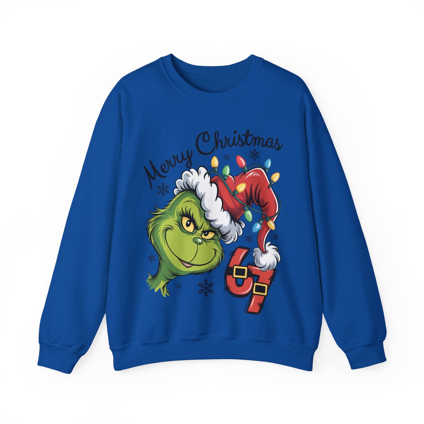 Grinch 6 7 Six Seven Unisex Heavy Blend™ Crewneck Sweatshirt