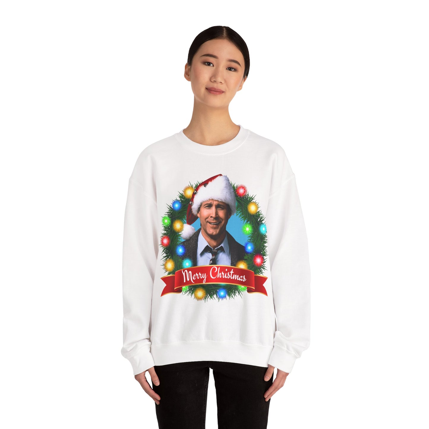 Merry Christmas Griswold Unisex Heavy Blend™ Crewneck Sweatshirt
