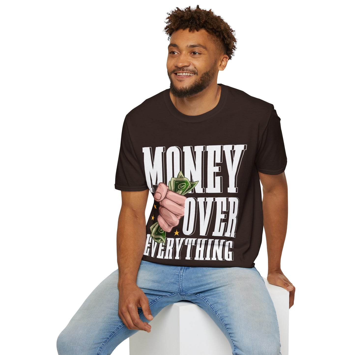 Money Over Everything Unisex Softstyle T-Shirt
