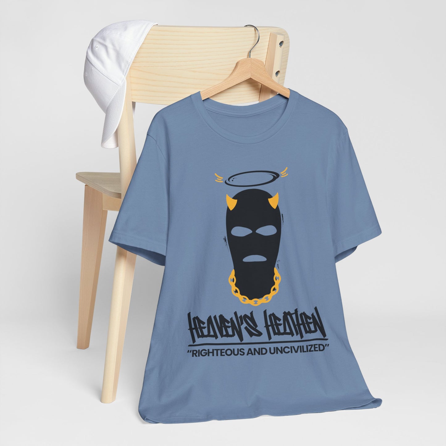 Heaven's Heathen Unisex Jersey Short Sleeve Tee