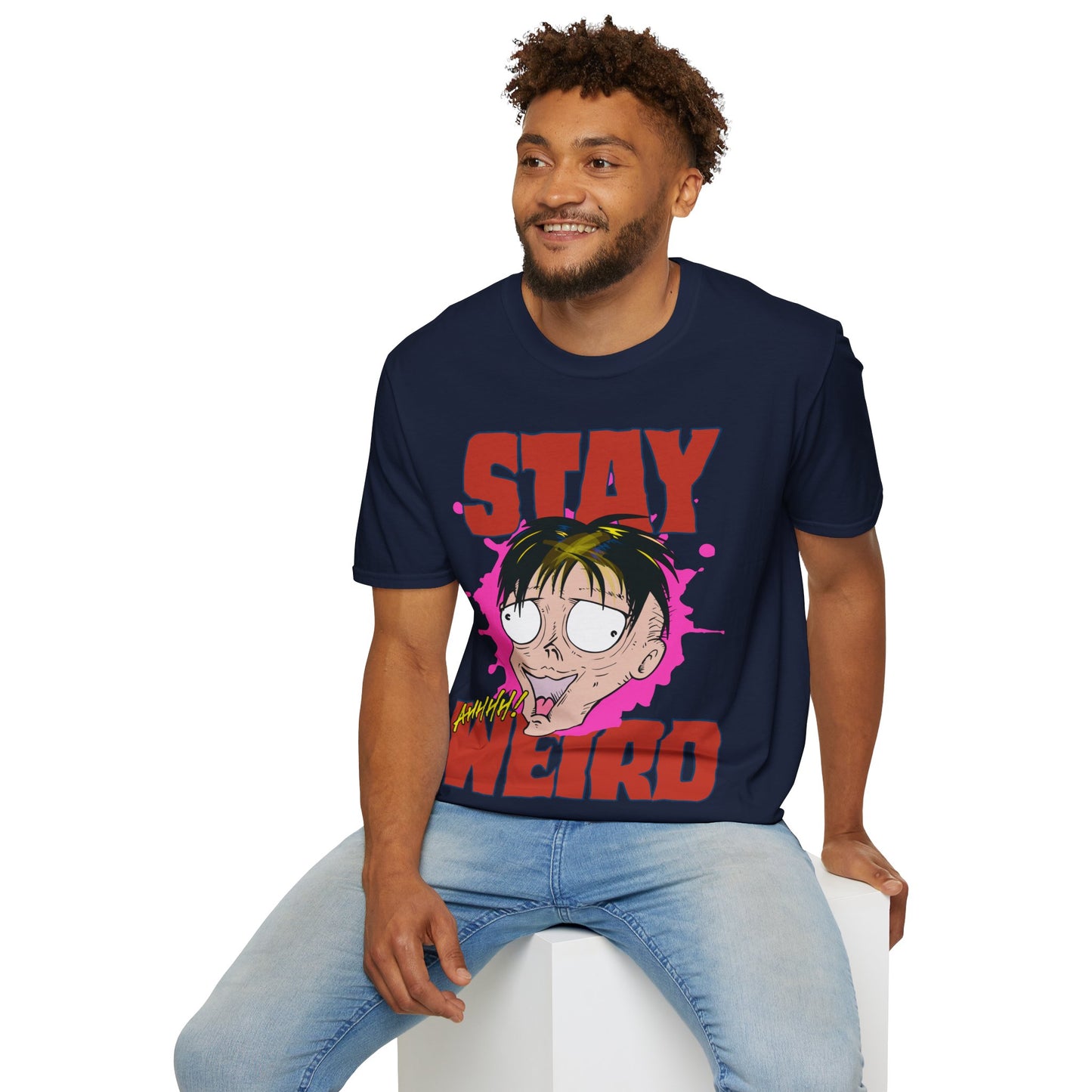 Stay Weird Unisex Softstyle T-Shirt