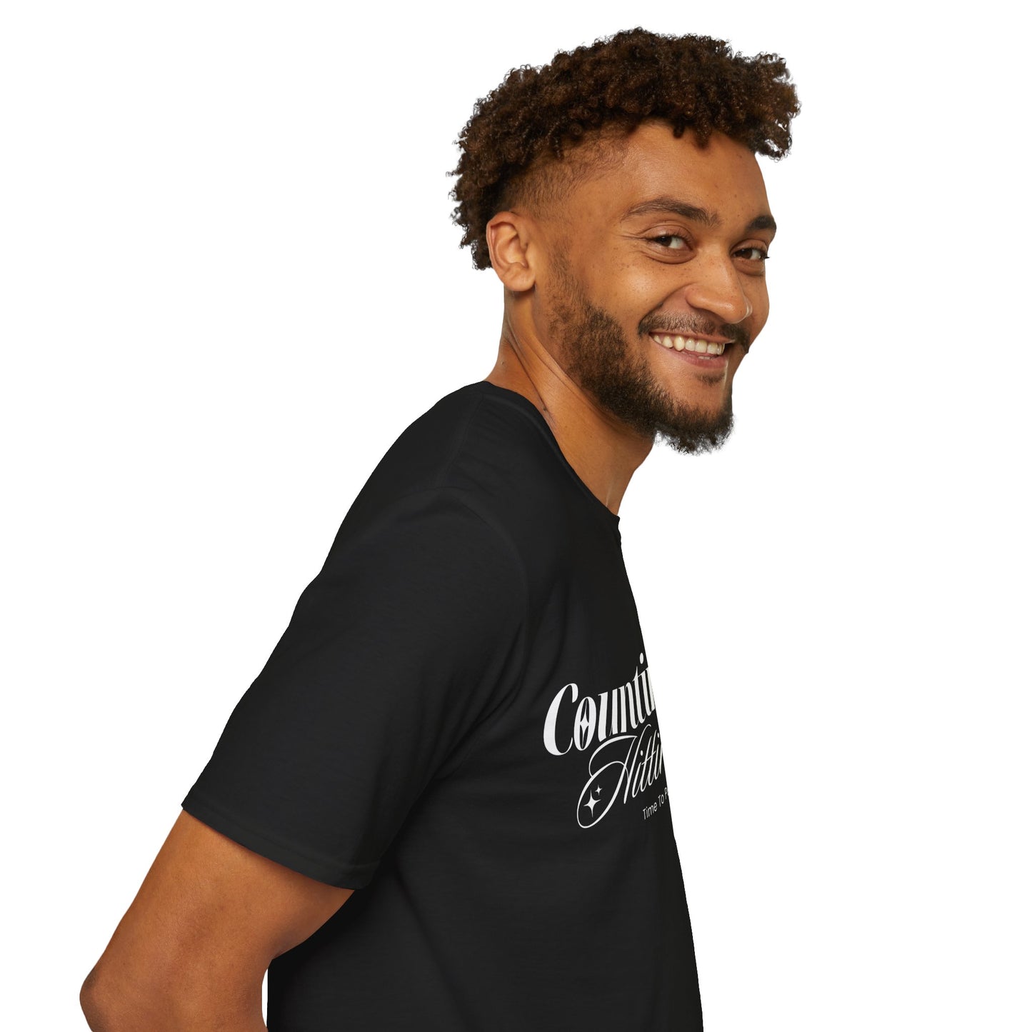 Countin' Cash Hittin' Ass Unisex Softstyle T-Shirt
