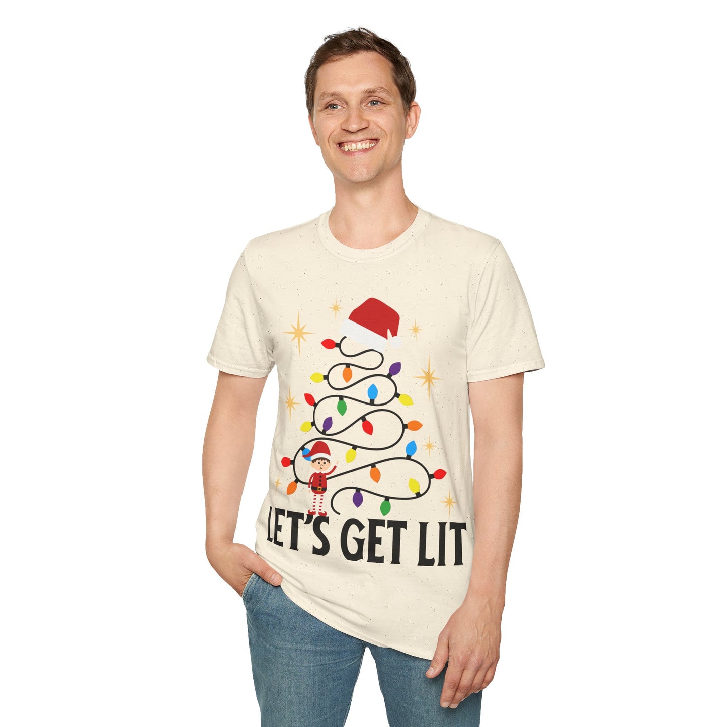 Let' Get Lit Unisex Softstyle T-Shirt