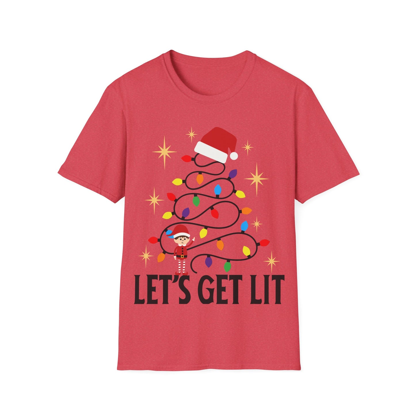 Let' Get Lit Unisex Softstyle T-Shirt