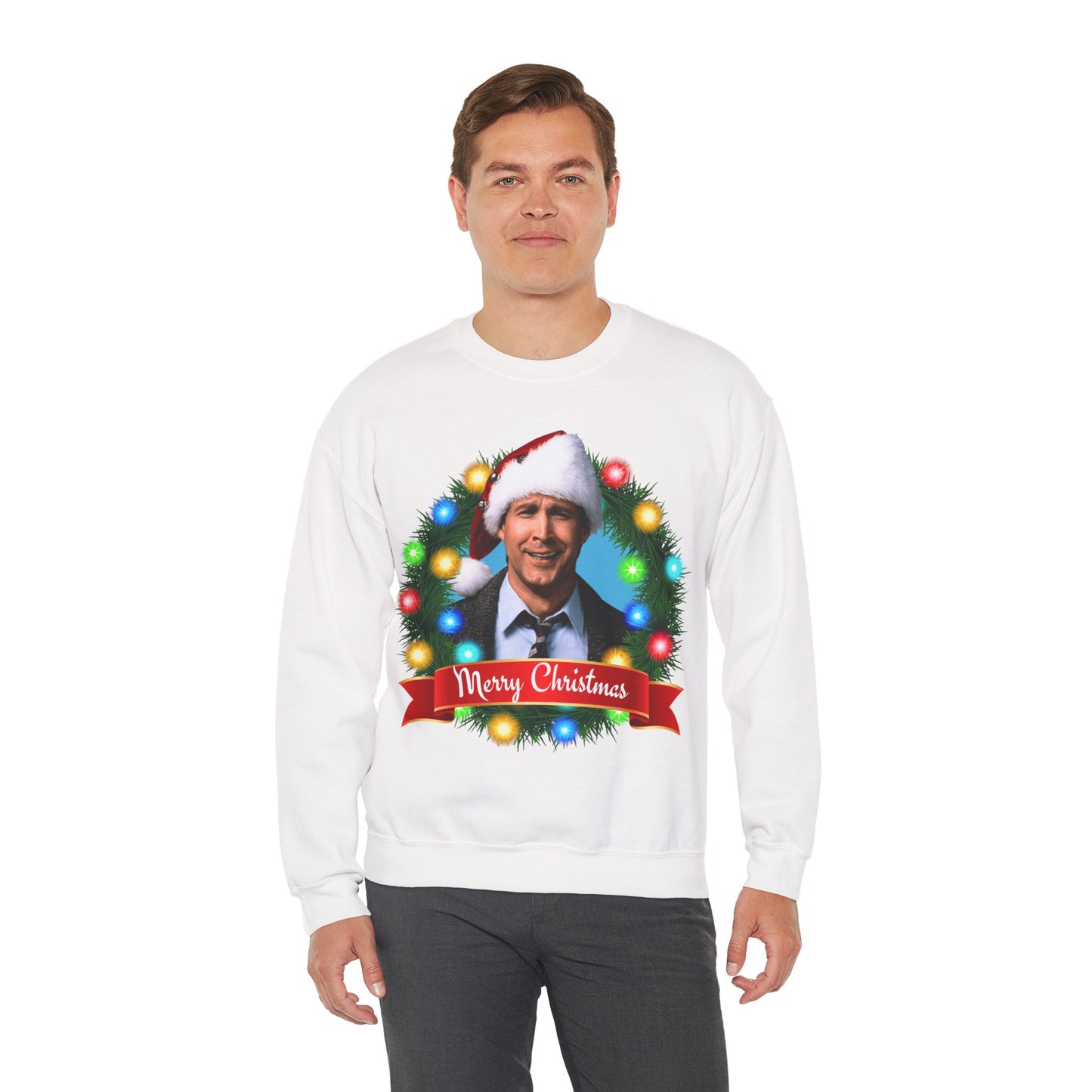 Merry Christmas Griswold Unisex Heavy Blend™ Crewneck Sweatshirt