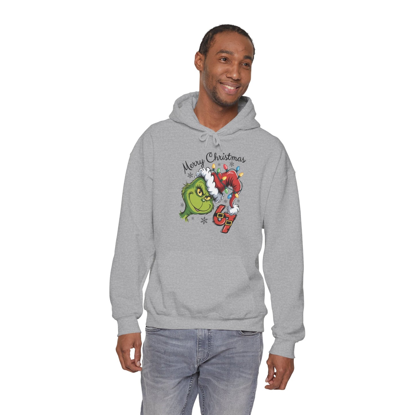 Grinch 6 7 Six Seven Unisex Heavy Blend™ Hooded Sweatshirt