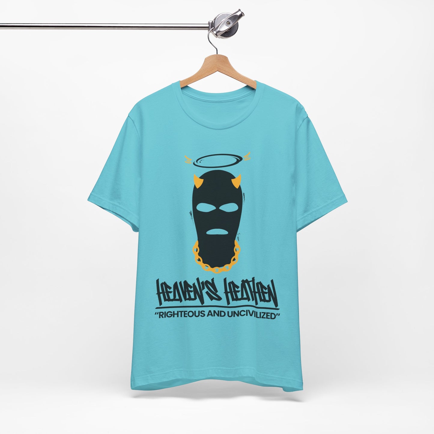 Heaven's Heathen Unisex Jersey Short Sleeve Tee