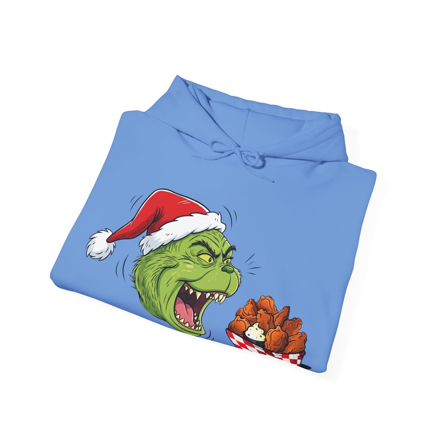 Grinch Buffalo Wings Unisex Heavy Blend™ Hooded Sweatshirt