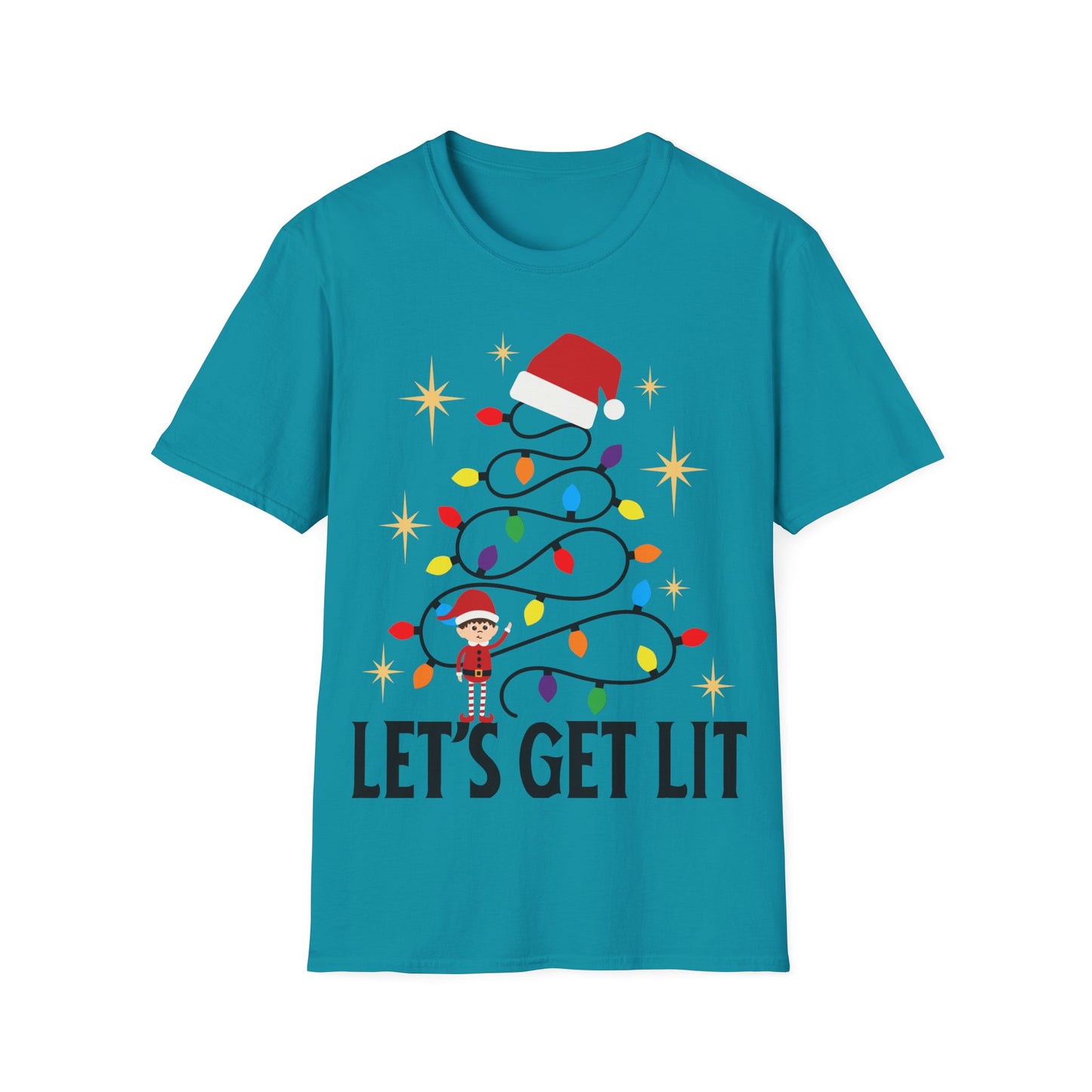 Let' Get Lit Unisex Softstyle T-Shirt