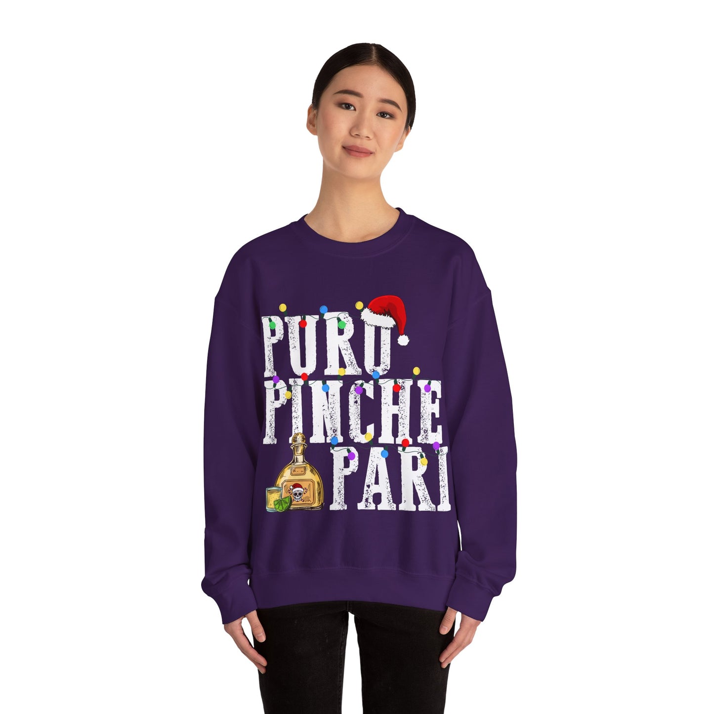 Puro Pinche Pari Unisex Heavy Blend™ Crewneck Sweatshirt