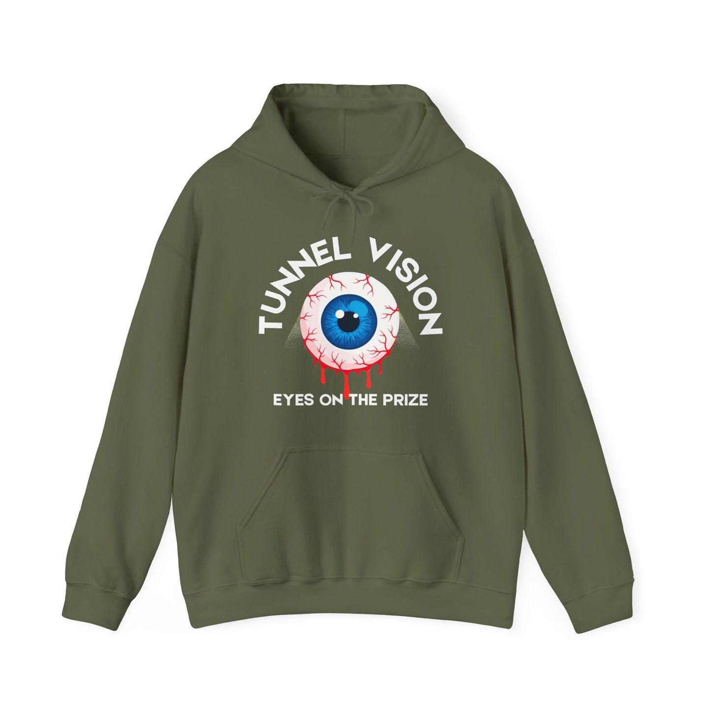 Tunnel Vision Eyes On The Prize Unisex Heavy Blend™ Hooded Sweatshirt