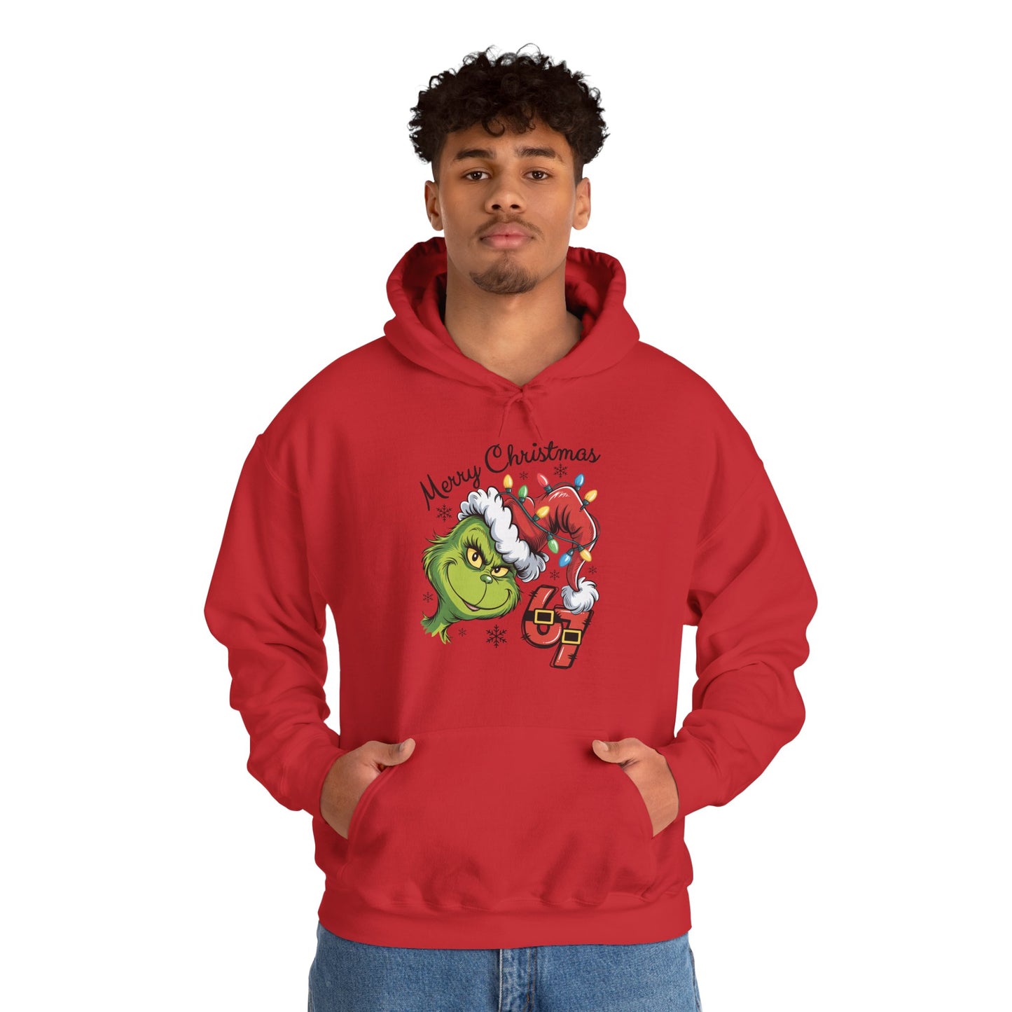 Grinch 6 7 Six Seven Unisex Heavy Blend™ Hooded Sweatshirt