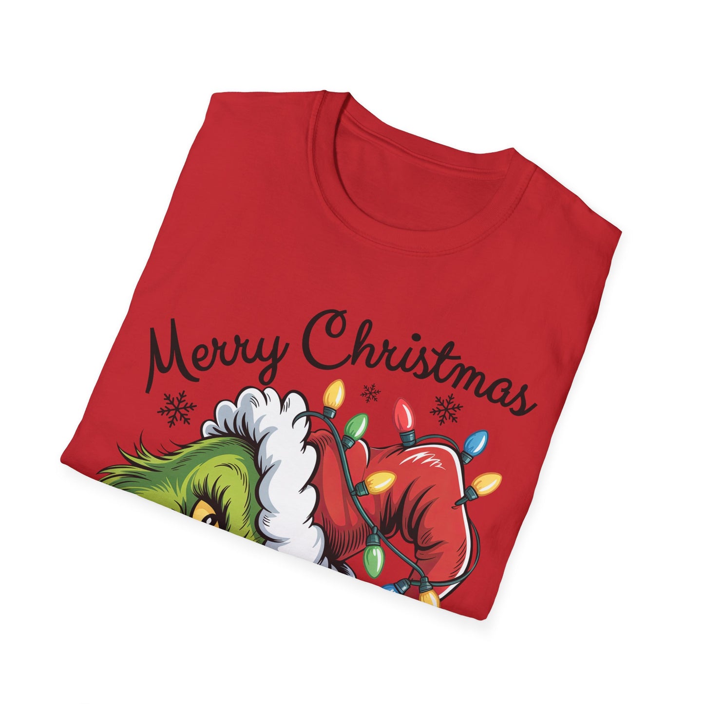 Grinch 6 7 Six Seven Unisex Softstyle T-Shirt