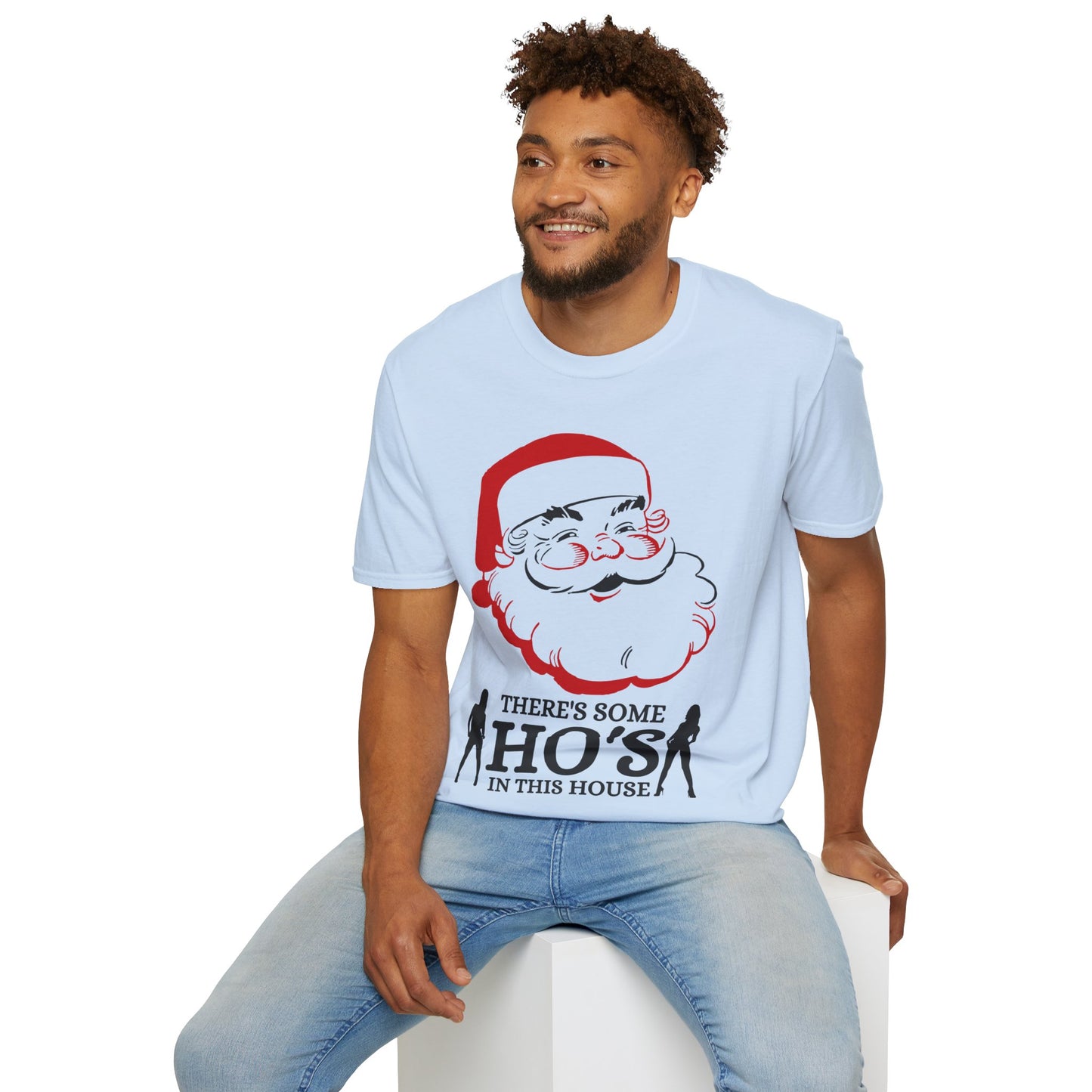 Ho's In This House Unisex Softstyle T-Shirt