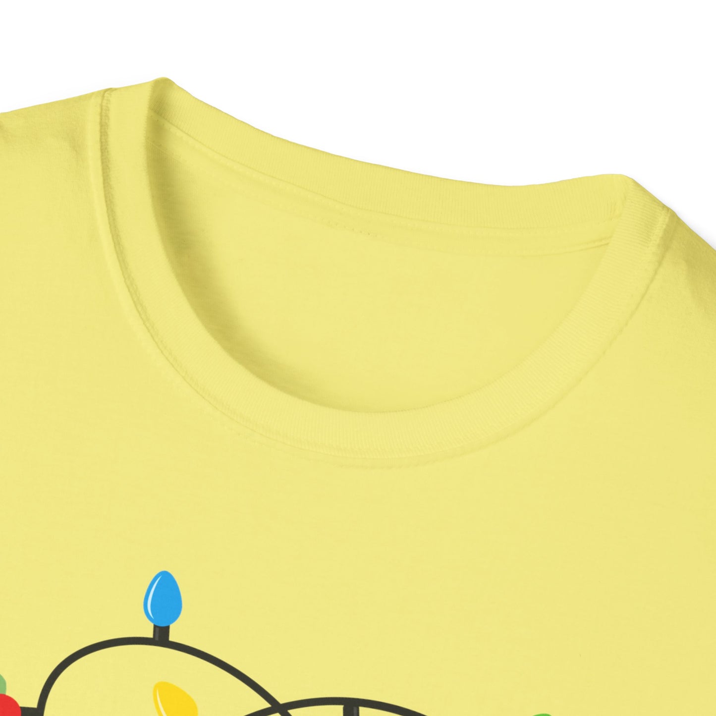Well Shit Christmas Lights Unisex Softstyle T-Shirt