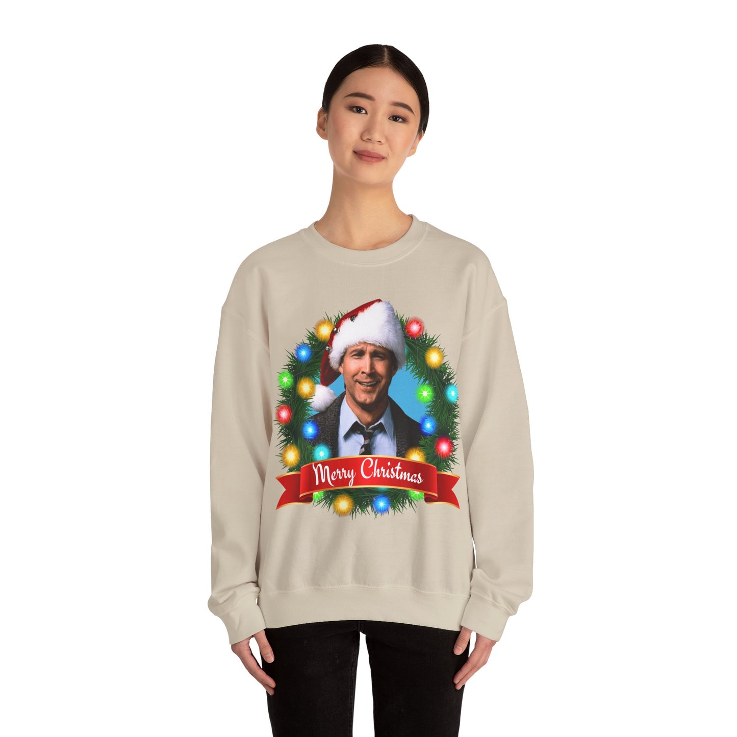 Merry Christmas Griswold Unisex Heavy Blend™ Crewneck Sweatshirt
