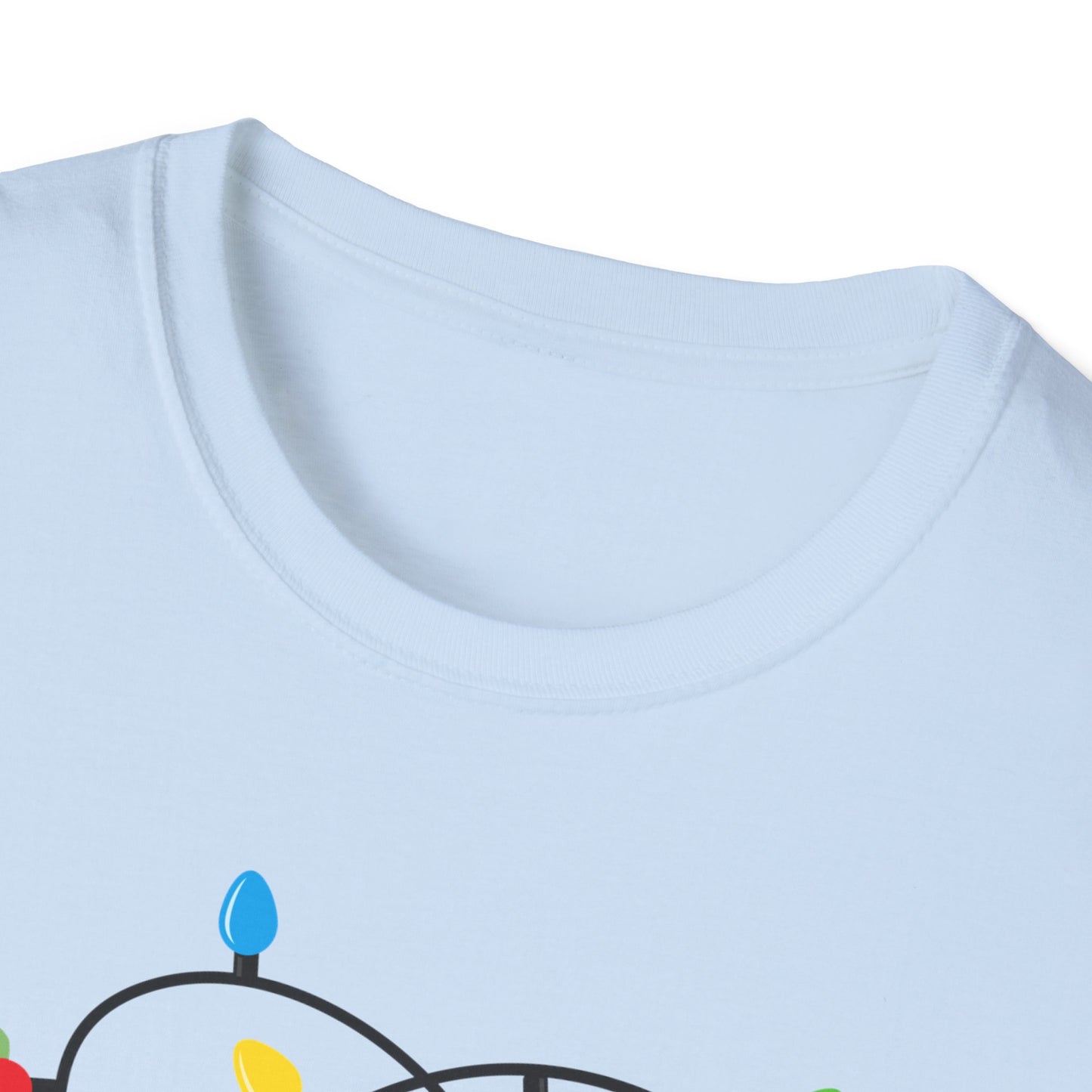 Well Shit Christmas Lights Unisex Softstyle T-Shirt
