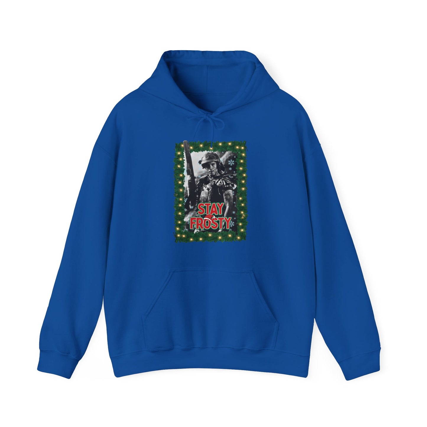 Stay Frosty Corporal Hicks Unisex Heavy Blend™ Hooded Sweatshirt