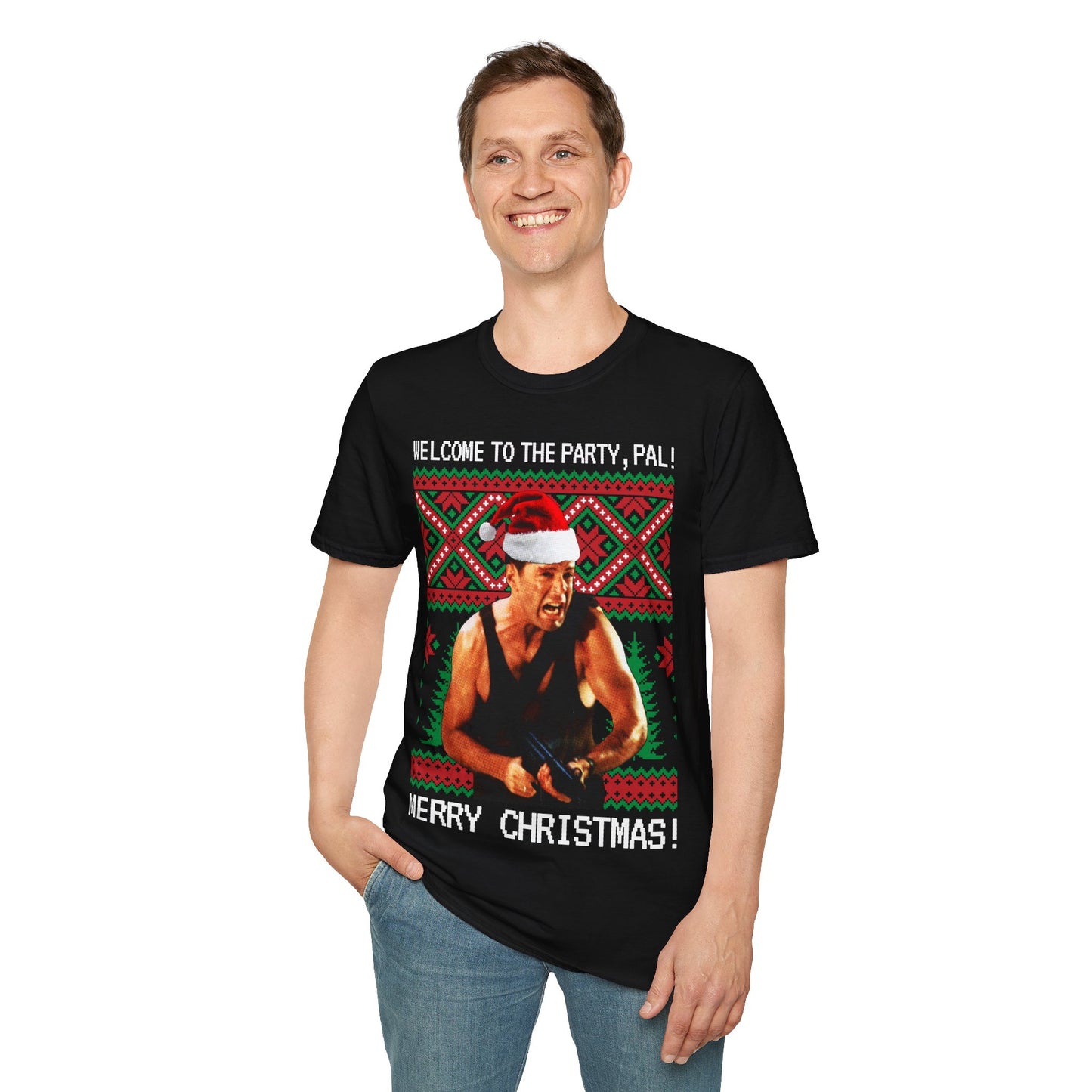 Merry Christmas McClane Unisex Softstyle T-Shirt