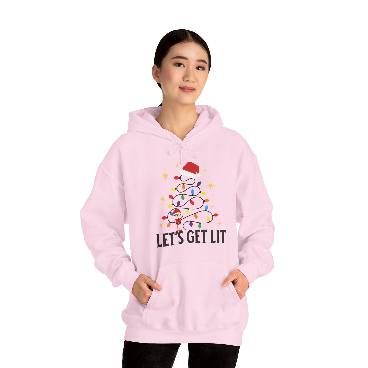 Let's Get Lit Unisex Heavy Blend™ Hooded Sweatshirt