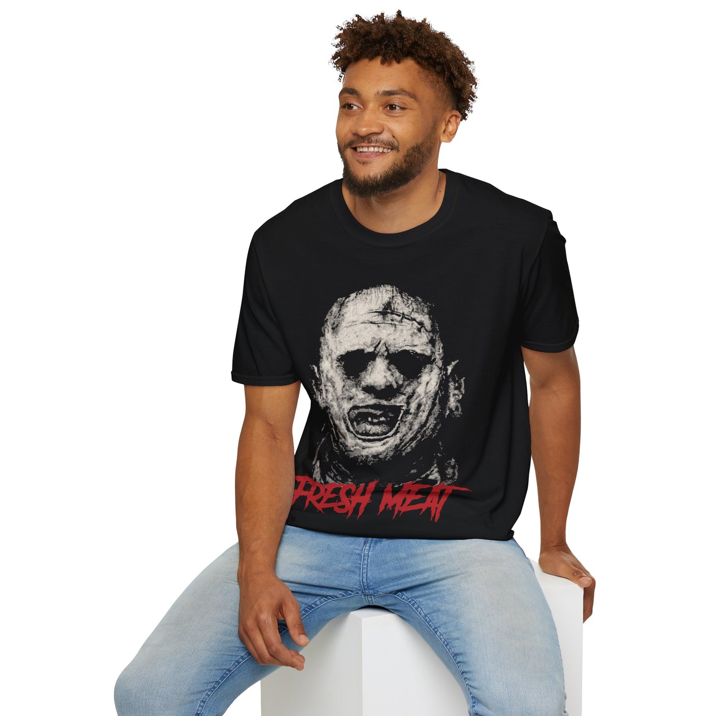 Leatherface Fresh Meat Unisex Softstyle T-Shirt