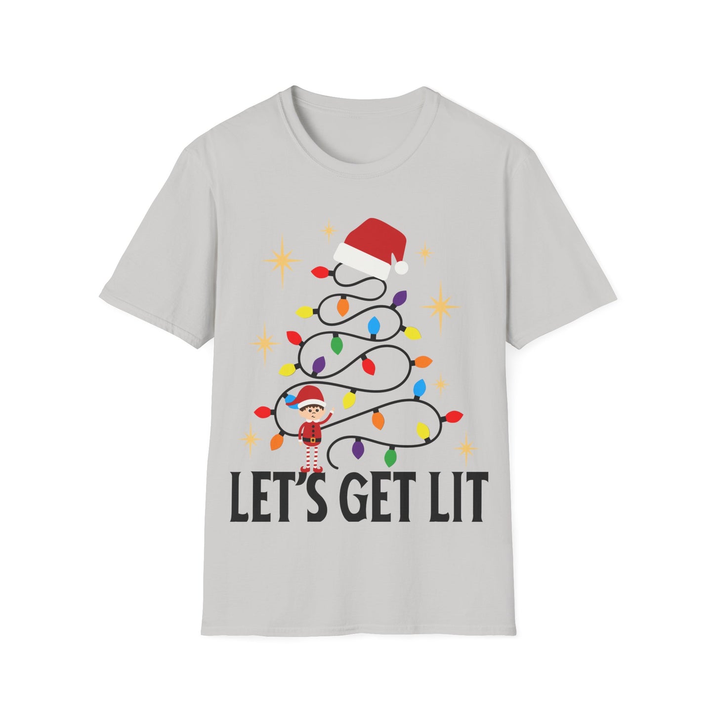 Let' Get Lit Unisex Softstyle T-Shirt