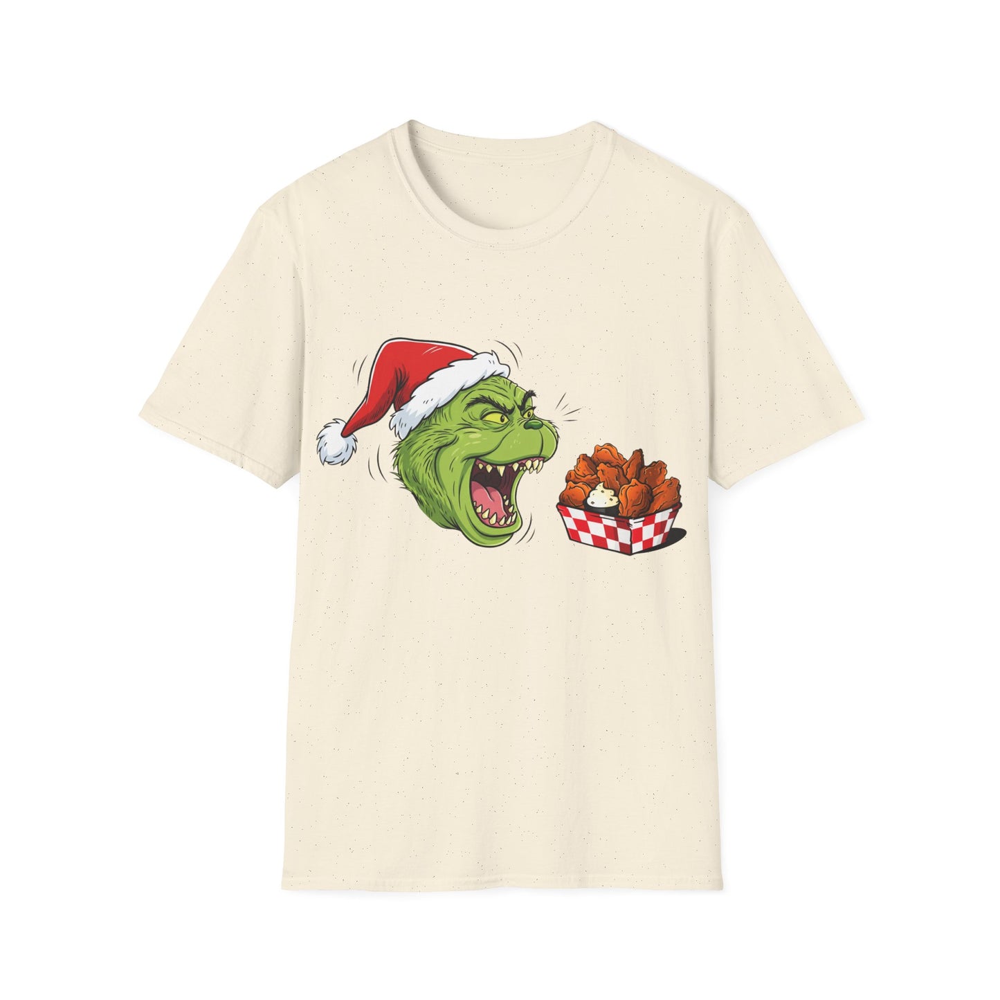 Grinch Buffalo Wings Unisex Softstyle T-Shirt