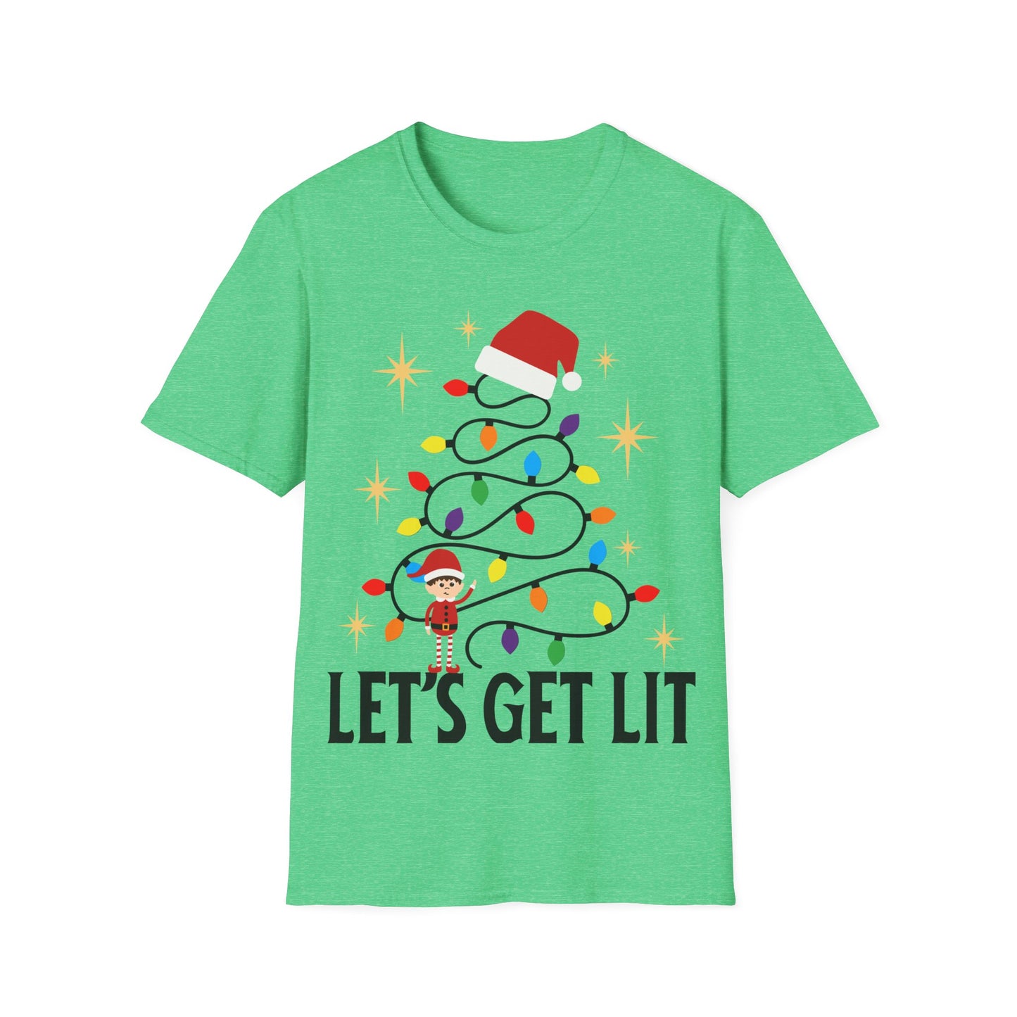 Let' Get Lit Unisex Softstyle T-Shirt