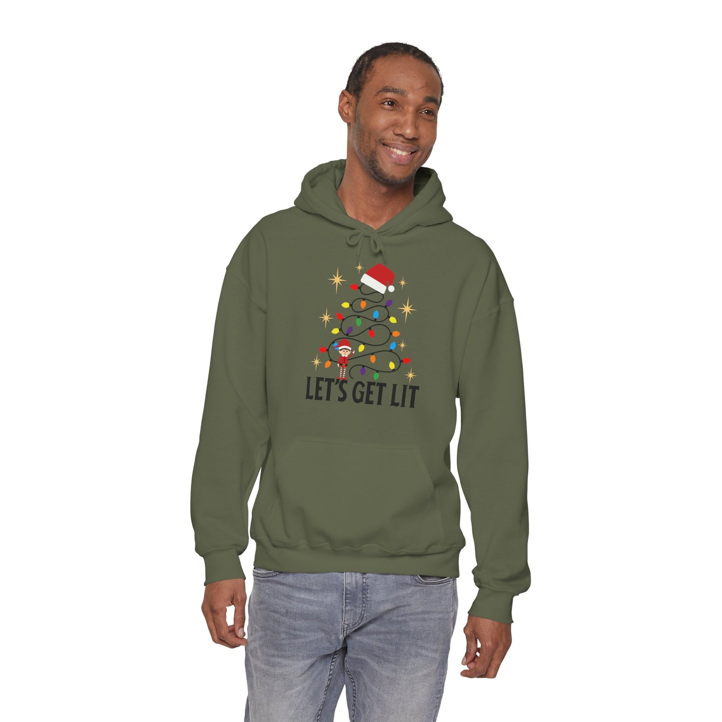 Let's Get Lit Unisex Heavy Blend™ Hooded Sweatshirt