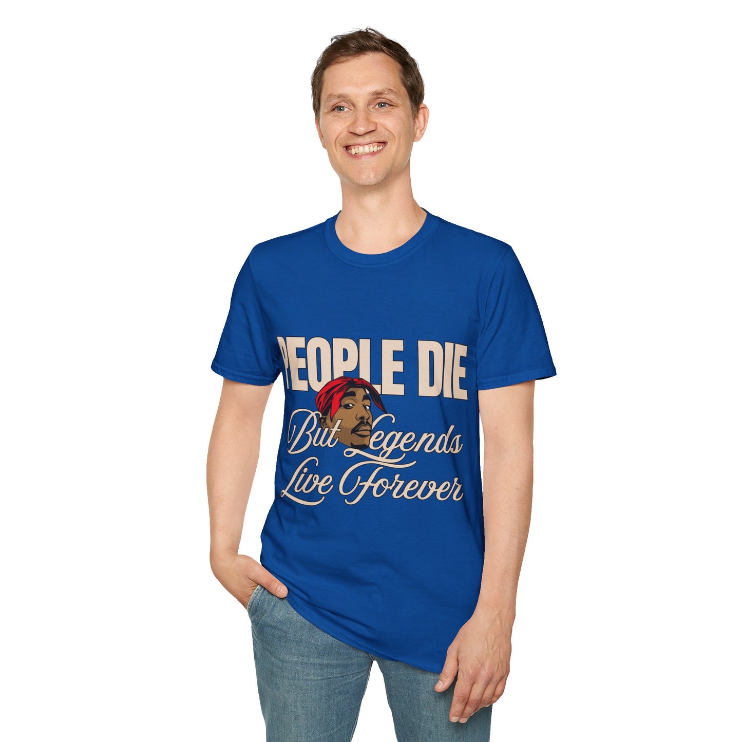 Legends Live Forever Unisex Softstyle T-Shirt
