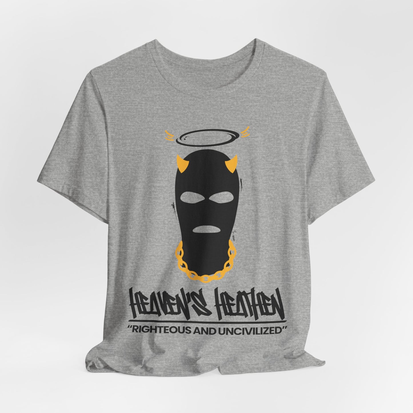 Heaven's Heathen Unisex Jersey Short Sleeve Tee