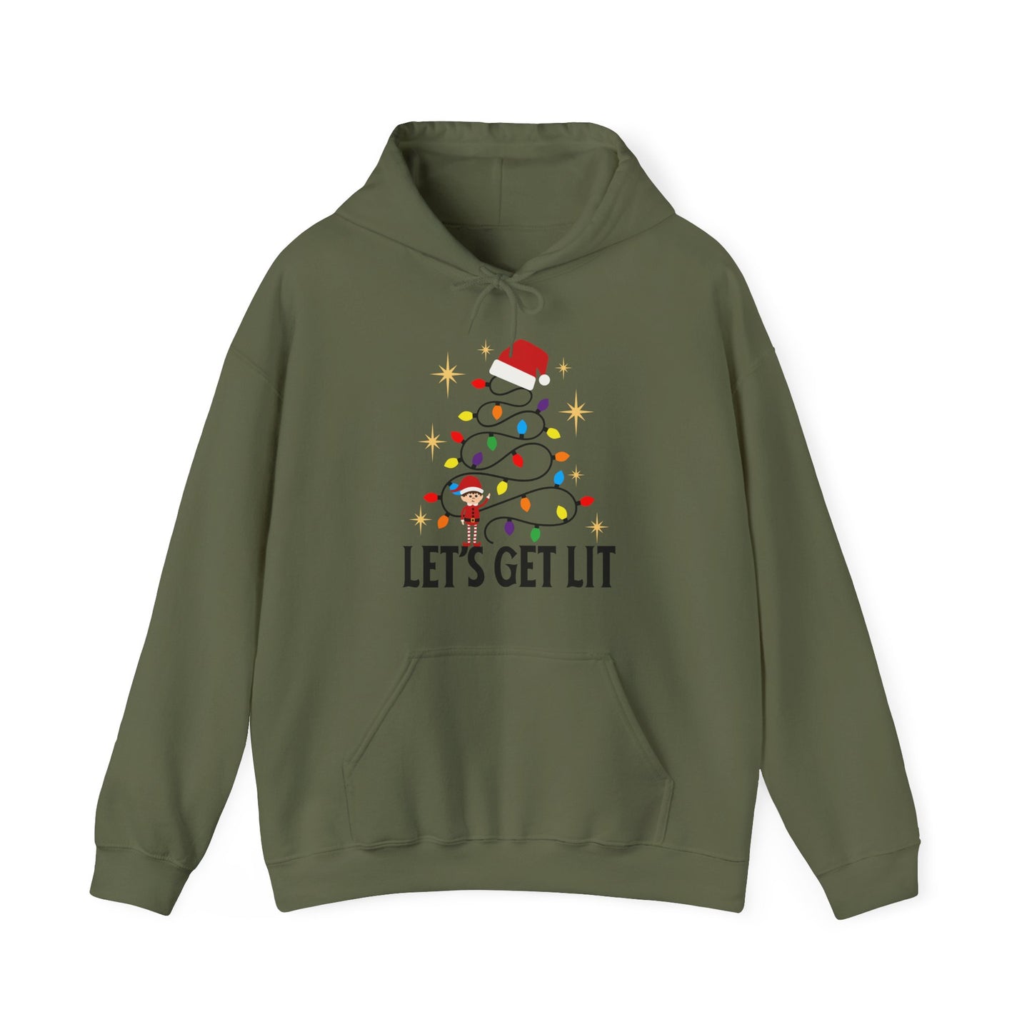 Let's Get Lit Unisex Heavy Blend™ Hooded Sweatshirt
