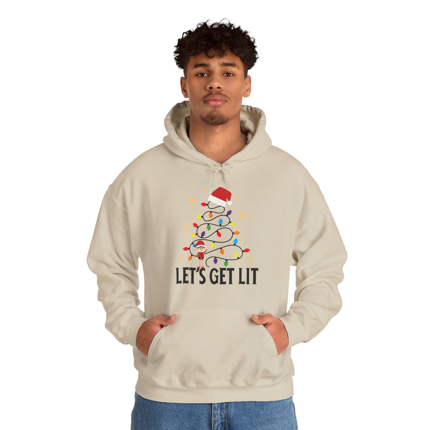 Let's Get Lit Unisex Heavy Blend™ Hooded Sweatshirt